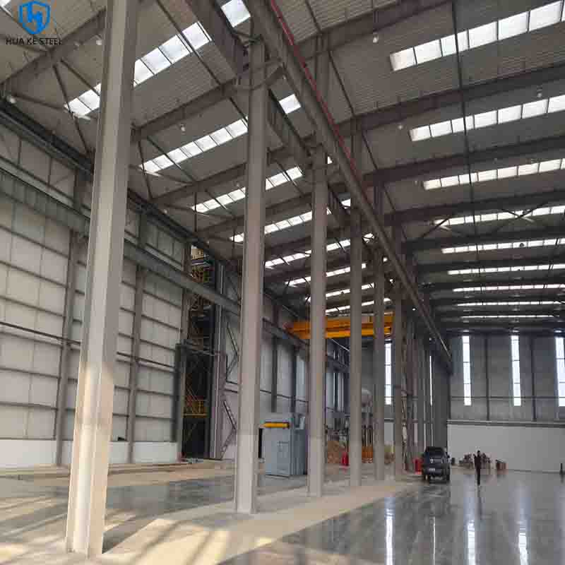 Lightweight Prefabricated Steel Structure Building Easy Assemble Industrial Storage Distribution Center Workshop