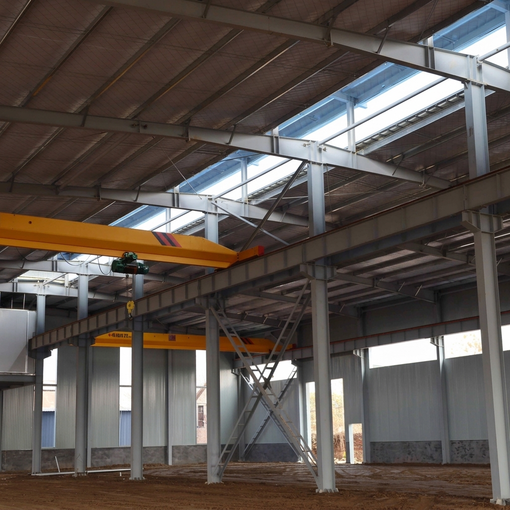 Smart Manufacturing &amp; E-Commerce Distribution Center with Industrial Steel Structure Warehouse for Latin American Markets