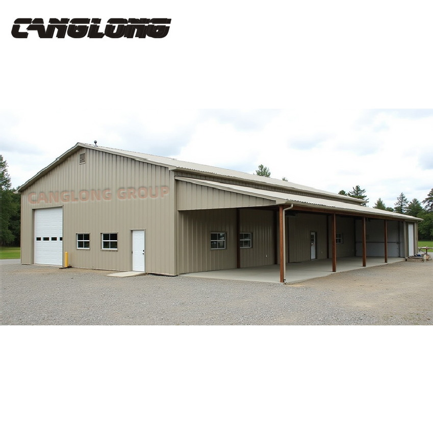 Customizable Steel Structure Factory with Smart Features for Automated Production Lines