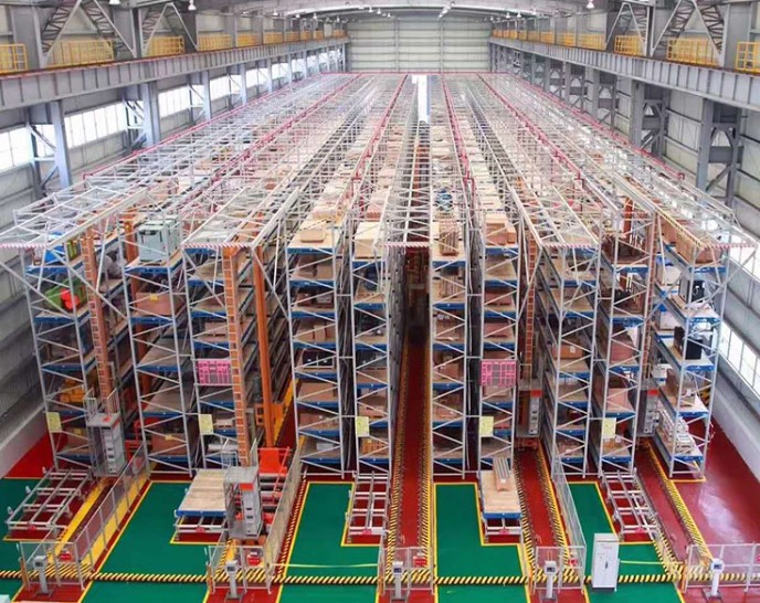 Anti-Seismic Steel Structure for Automated Stereo Warehouse