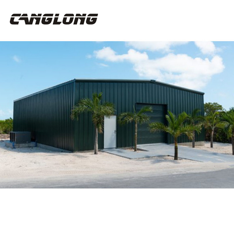 Metal Frame Building Quick Install Custom Design Prefab Steel Logistics Warehouse