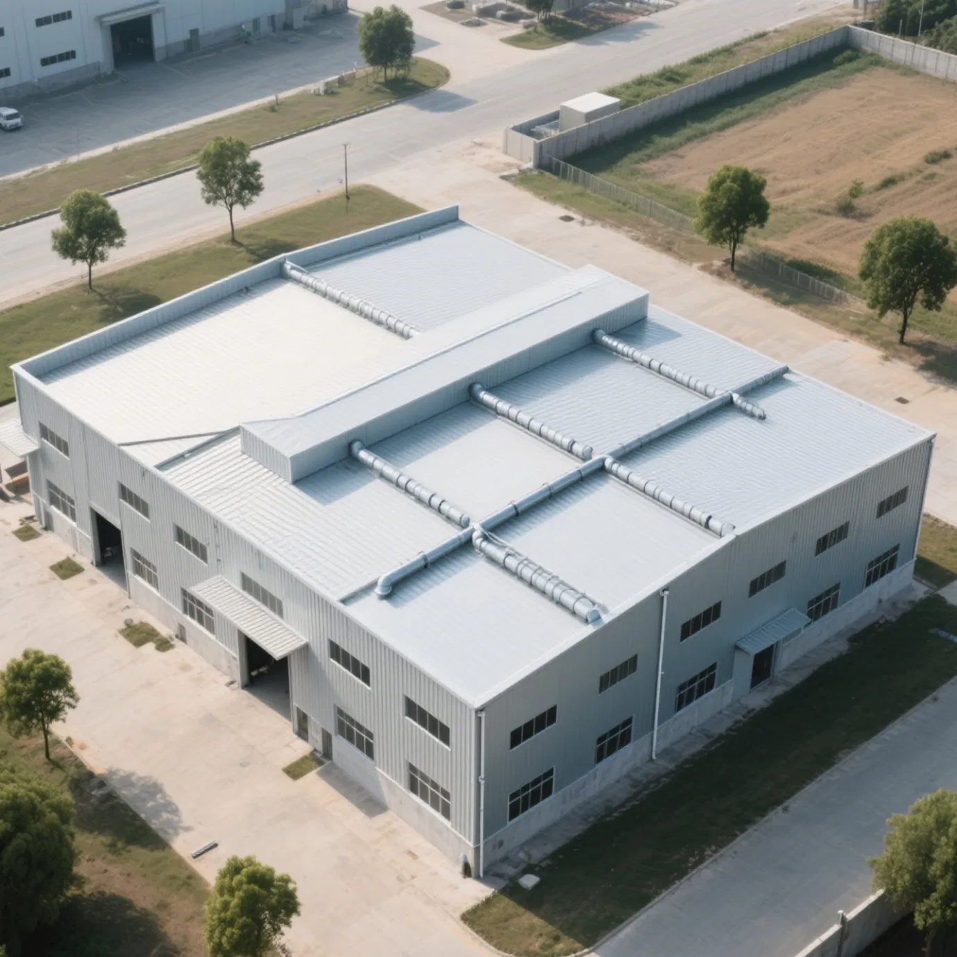 Honglu Large-Scale Automated Prefab Steel Structure Distribution Center and Storage Warehouse