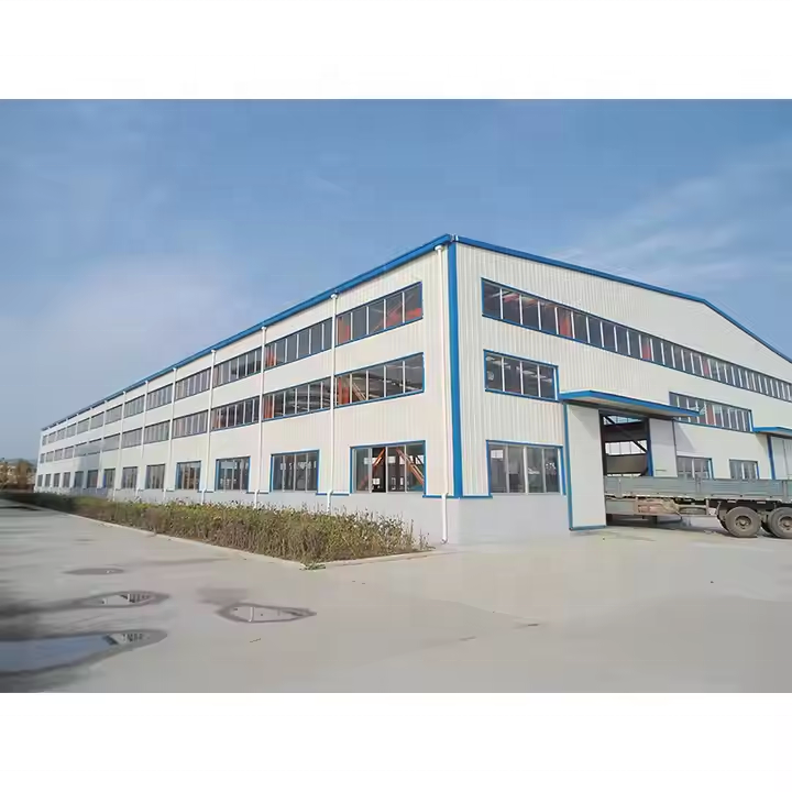Chinese Design Style Lightweight Prefab Industrial Steel Structure Warehouses Modern Light Workshop 1 Year Warranty Total
