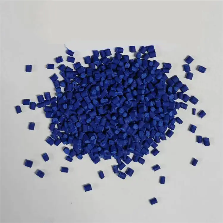 High-Quality High Concentration Blue Masterbatch PE Carrier for Plastic Injection Blowing Film Coloring Company, Manufacturer