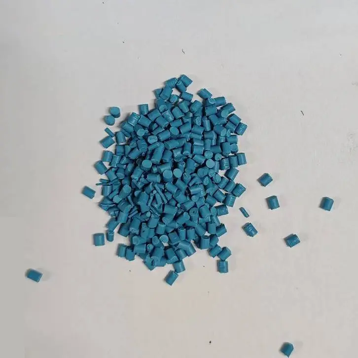 High-Quality High Concentration Blue Masterbatch PE Carrier for Plastic Injection Blowing Film Coloring Company, Manufacturer