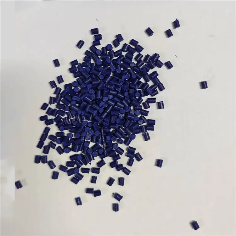 High-Quality High Concentration Blue Masterbatch PE Carrier for Plastic Injection Blowing Film Coloring Company, Manufacturer