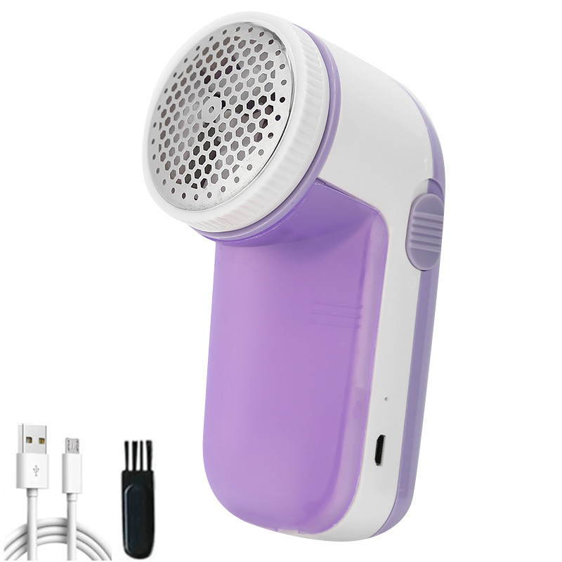 New Arrival 6 Leaf Blade Cloth Portable Battery Operated Fabric Pet Hair Lint Remover Magnet Shaver