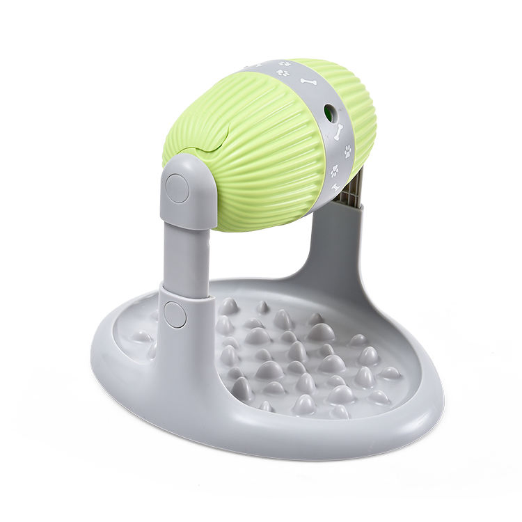 Intertive Height Adjustment Iq Training Pet Feeder for Dogs Cats