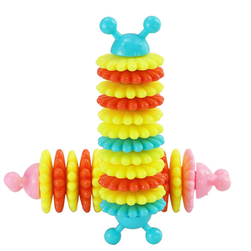 Wholesale Toy Designer Caterpillar Shape Dog Toothbrush Chew Pet Toys