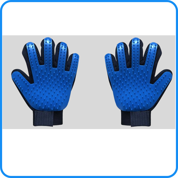 Cheap Pet Grooming Gloves Dog Glove Wholesale Third Party Testing Factory