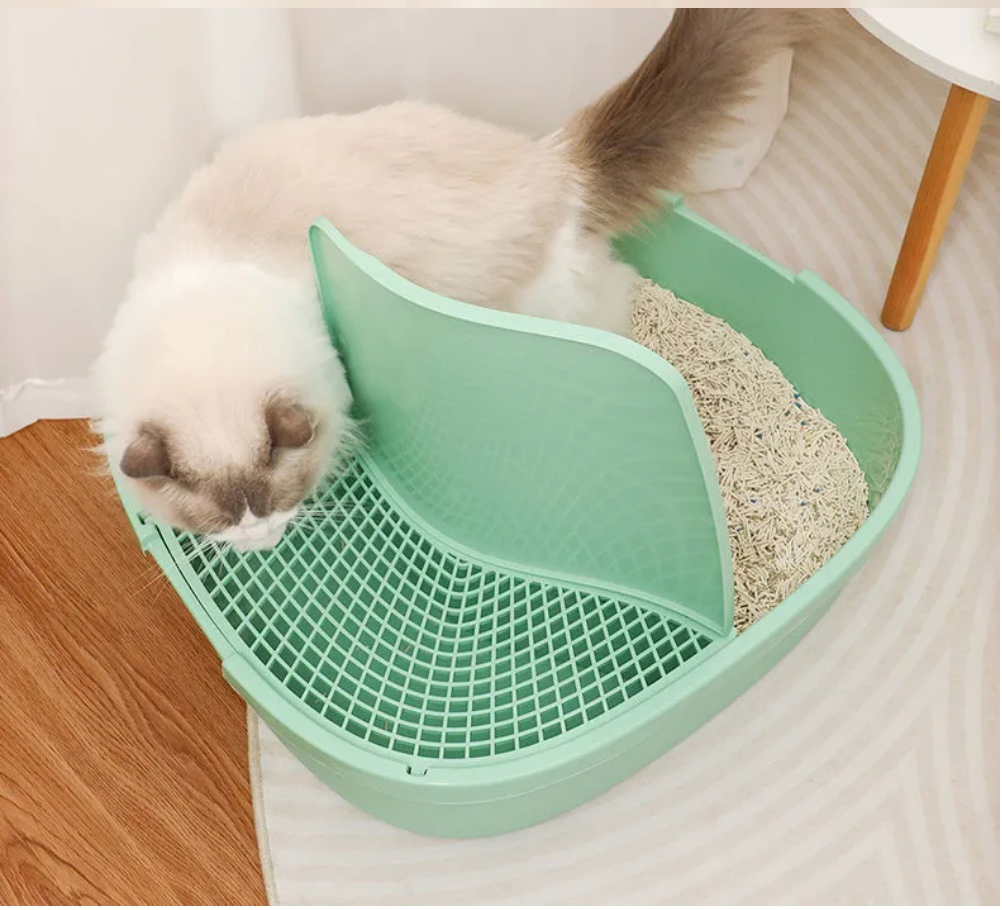 Wholesale Anti-Splashing Litter Tray Large Cat Litter Box Pet Toilet