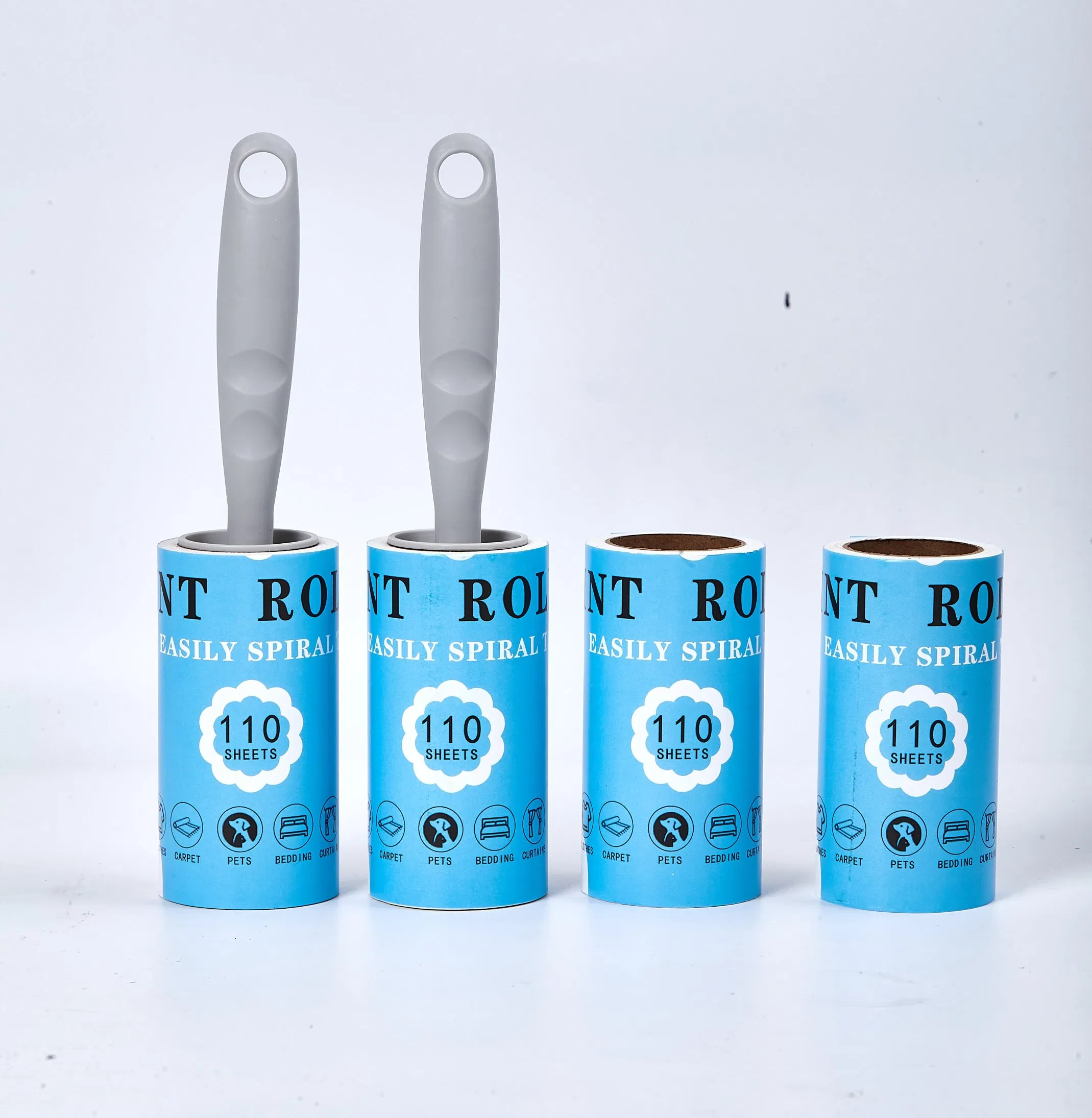 Multi-Colors Lint Sticky Cycling Dog Cat Pet Hair Remover Roller