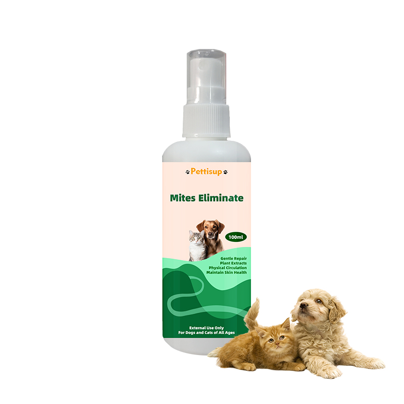 OEM 60ml Pet Grooming Ear Care Infection Treatment Drops Liquid Ear Cleaner