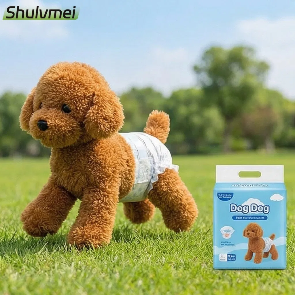 High Quality Eco-Friendly Cotton Disposable Waterproof Puppy Pet Magic Tape Diapers Items Pet Products