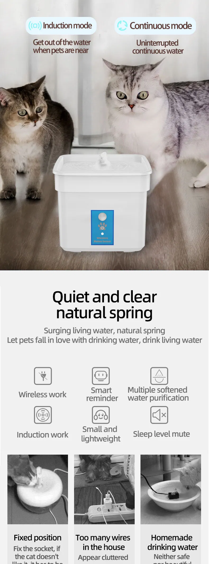 Pet Water Fountain Detail 7