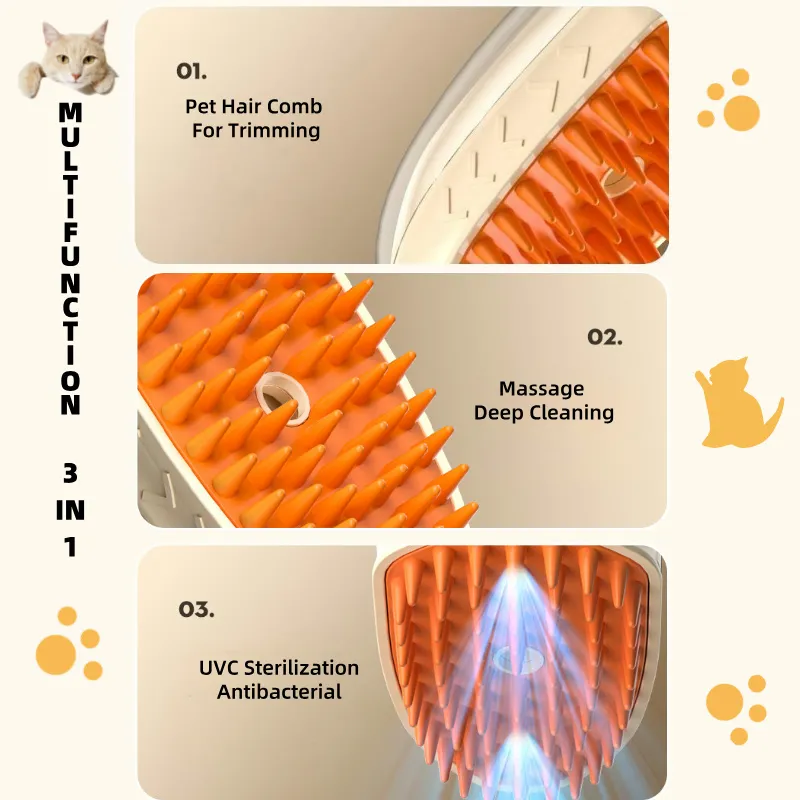 Pet Spray Brush View 1