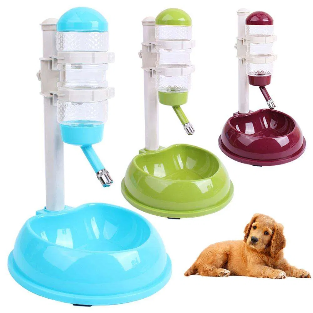 500ml Automatic Water Dispenser Feeder Food Storage Bowl Self-Fed Feeder