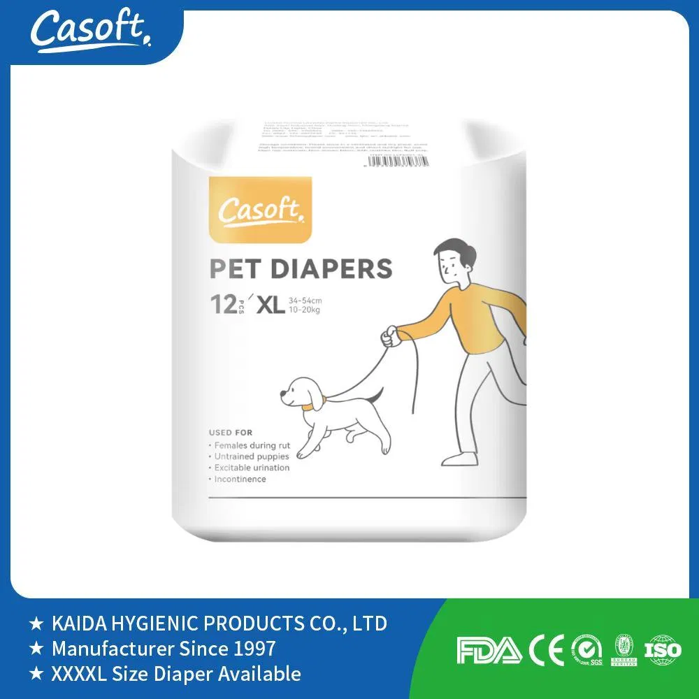 Casoft Best Selling Products Safe Leak Proof Soft Female Japan Pet Puppy Dog Diapers
