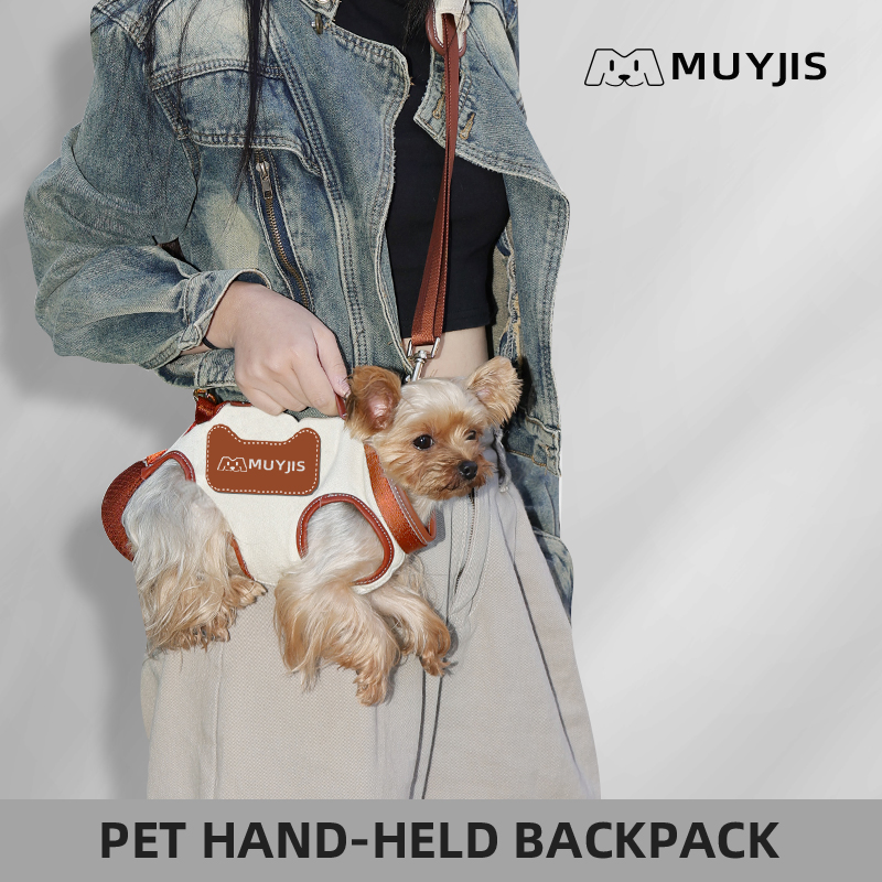 Portable Handheld and Crossbody Carry Pet Travel Carrier Dog Accessories