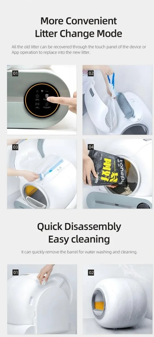Self Cleaning Cat Litter Box 1