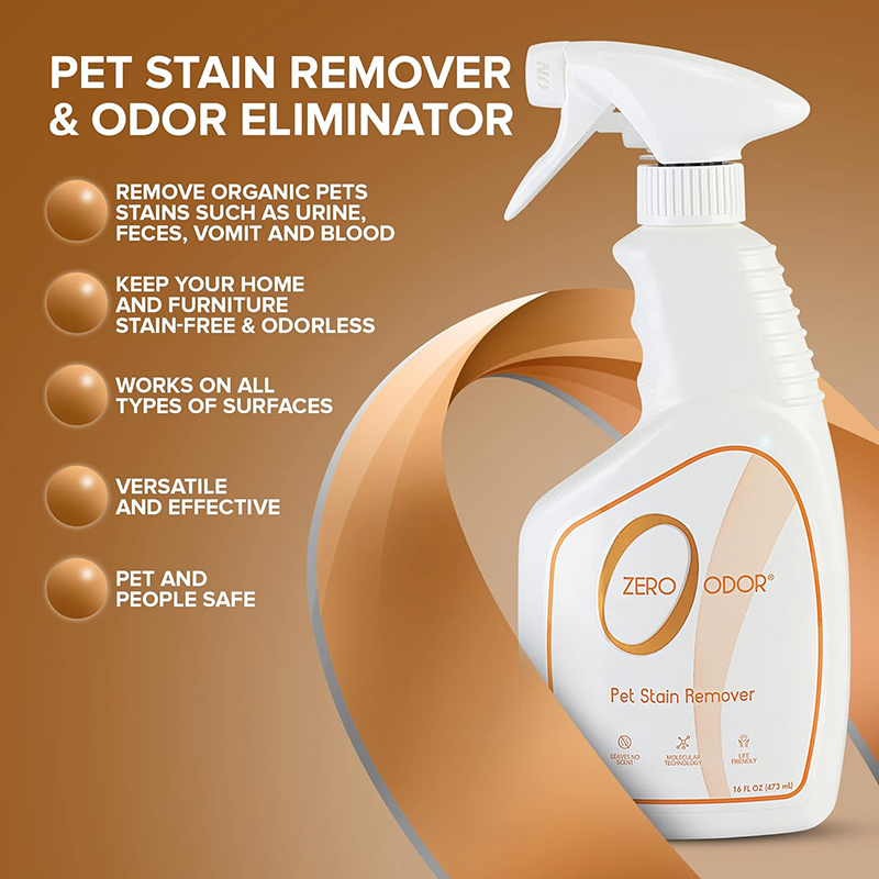 2024 Pet Odor Eliminator Indoor Remove Pet Stains Odor Urine Cleaning Carpet Deodorizer for Cat and Dog