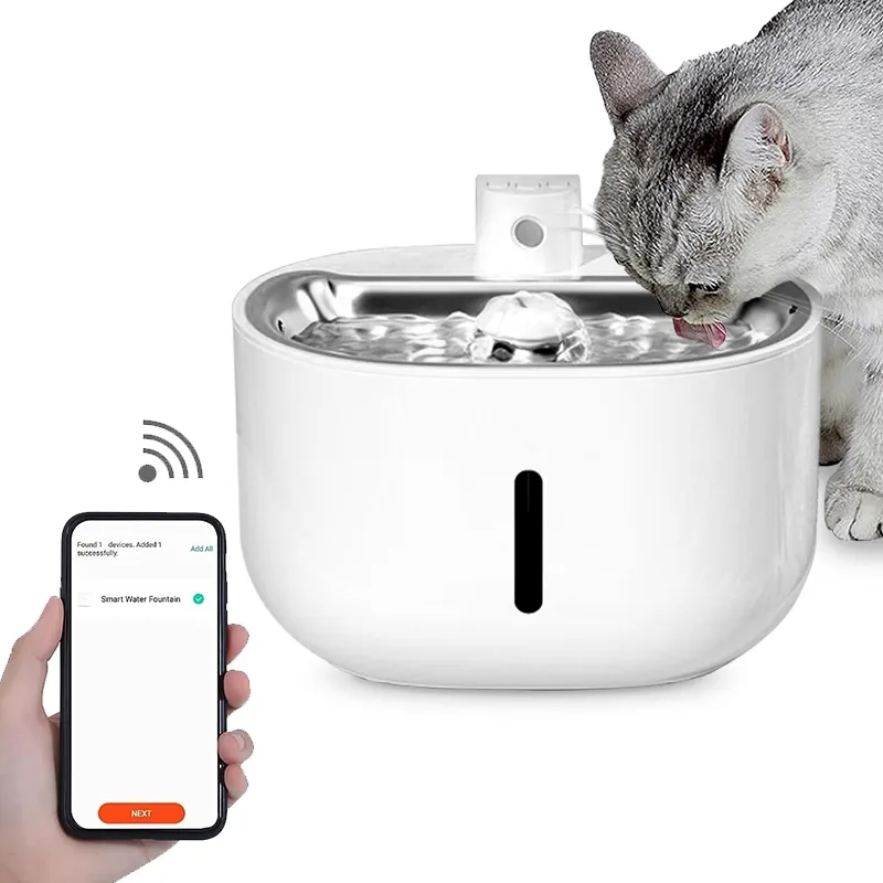 Pet Products Water Drinking Fountain with APP Control for Cat Dog