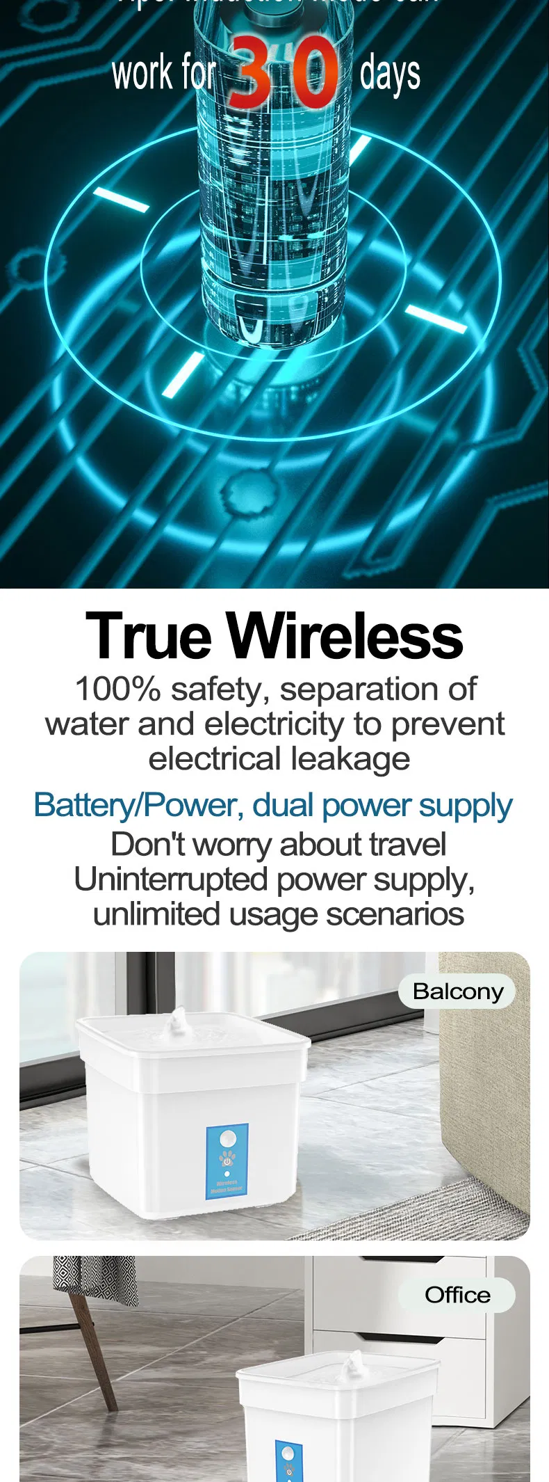 Pet Water Fountain Detail 2