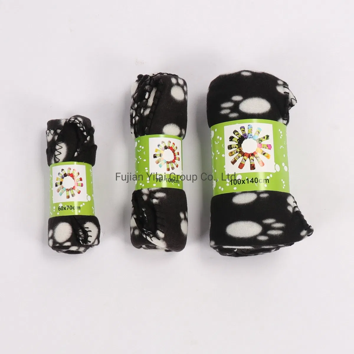 Lovely Pet Dogs Cats Blanket Soft Winter Warm Fleece Paw Print Design Pet Puppy Sofa Mat Towel Blankets