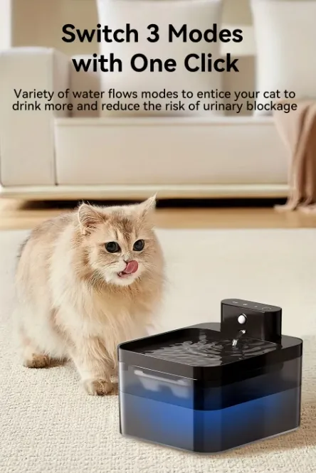 Wireless Cat Water Fountain 8