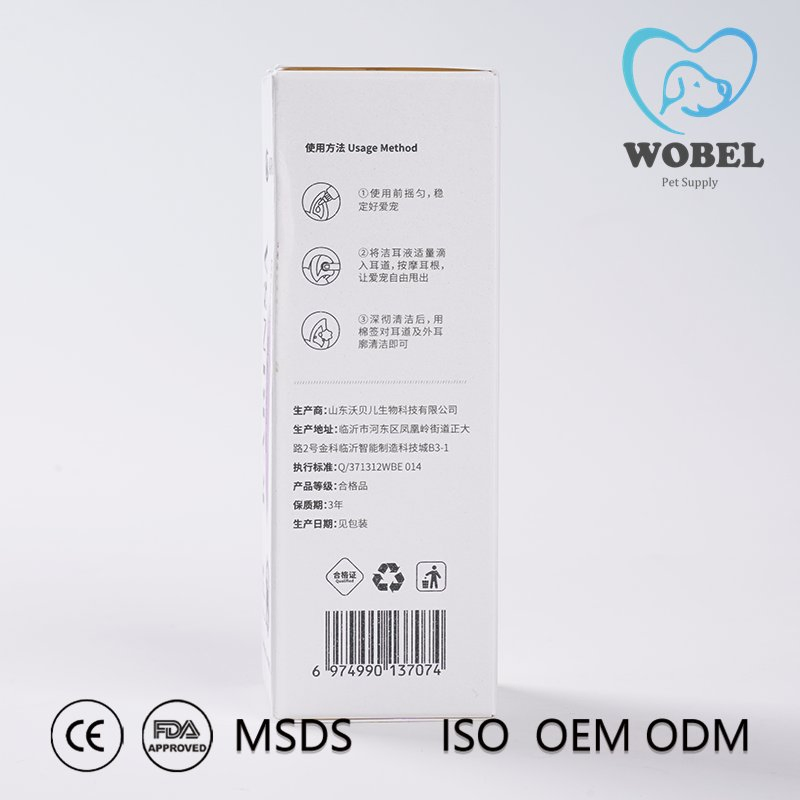 Pet Ear Cleaner - Anti - Mite &amp; Bacteria, Soothe Irritation