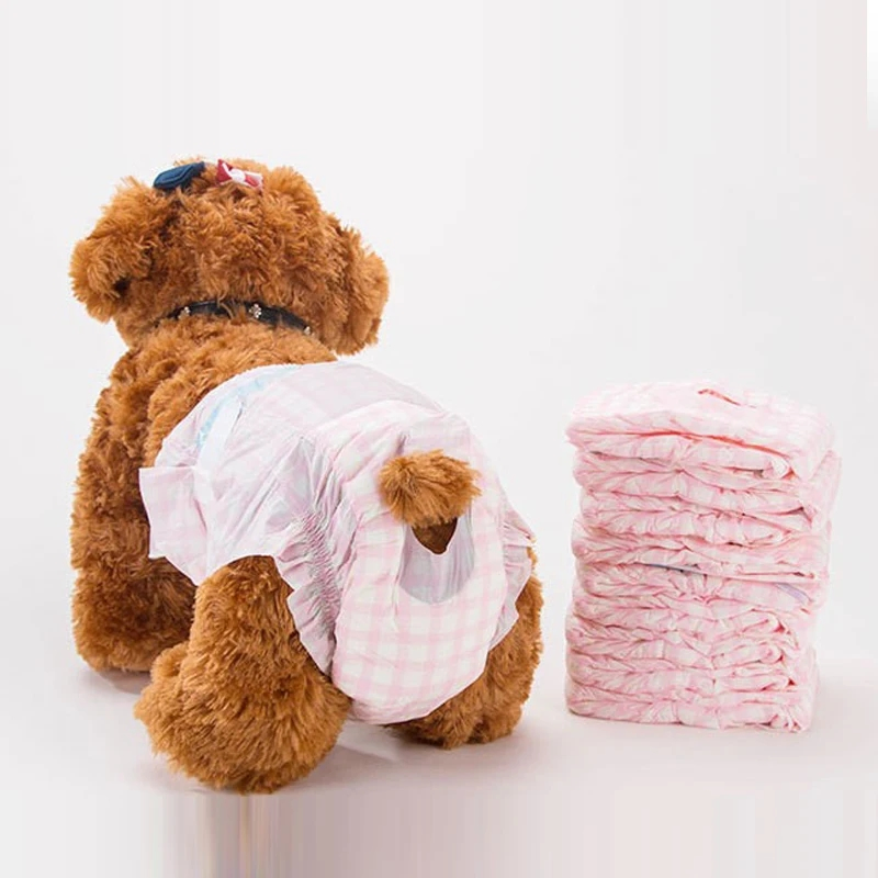 Free Sample Manufacturers Direct Pet Diapers Dog Elderly Dog Diaper Postoperative Care Large Discount Medical Bamboo Biodegradable