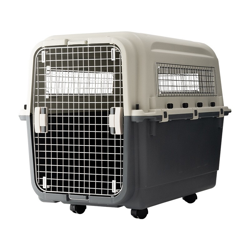 Pet-Safe Durable Dog Cat Crate Carrier Airline Approved Plastic Kennels for Travel Transport Home Isolation