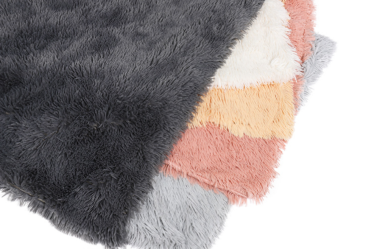 Winter Pet Blanket Thickened Warm Solid Color Luxury Double-Sided Throws Dog Blanket Bed Cat Sleeping Blanket