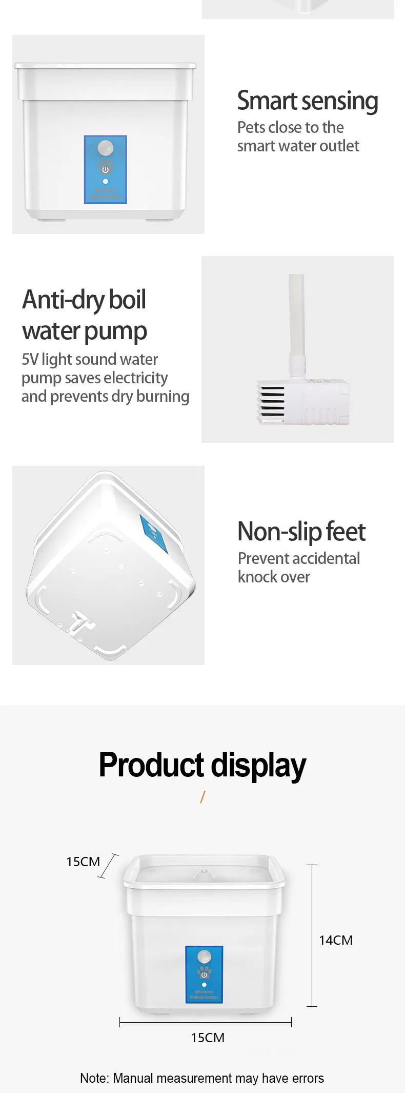 Pet Water Fountain Detail 9