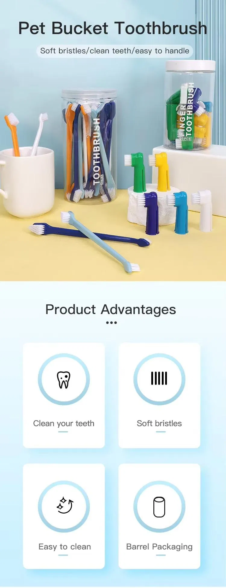 Pet Toothbrush Detail