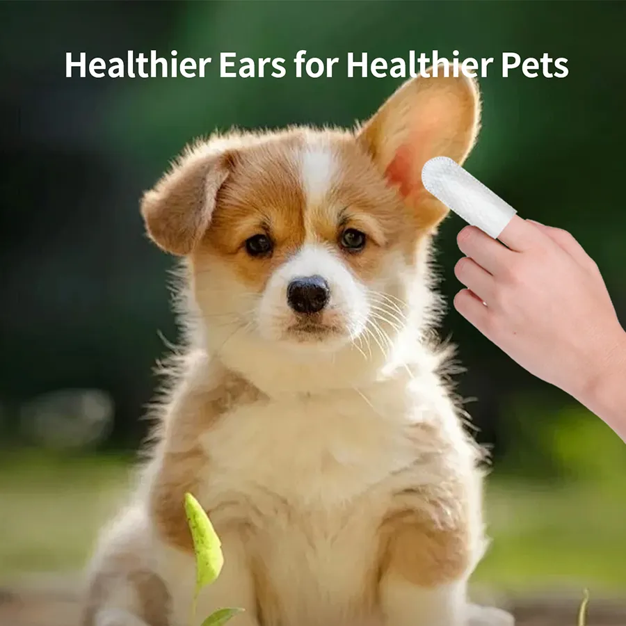 Pet Ear Cleaning Wipes Cleaner