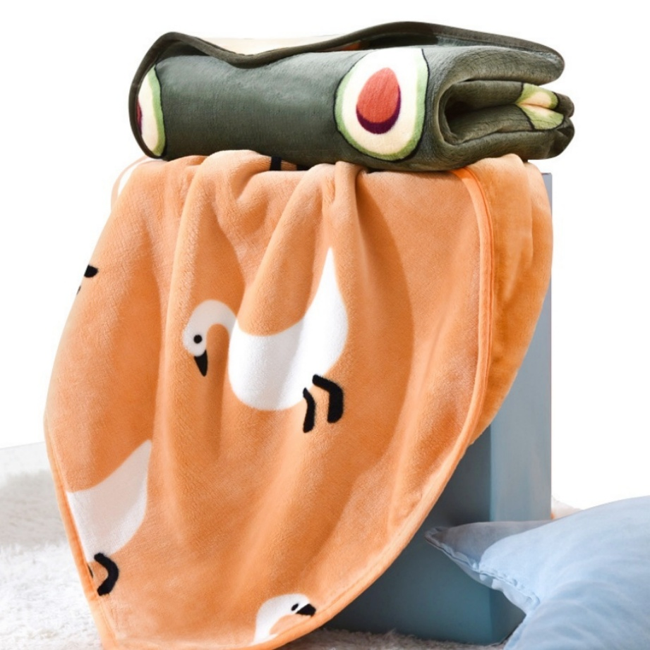 Warm Fleece Blankets Mink Fur Blanket Soft Fuzzy Blanket Pet Throw Blanket Cotton Knit Blanket