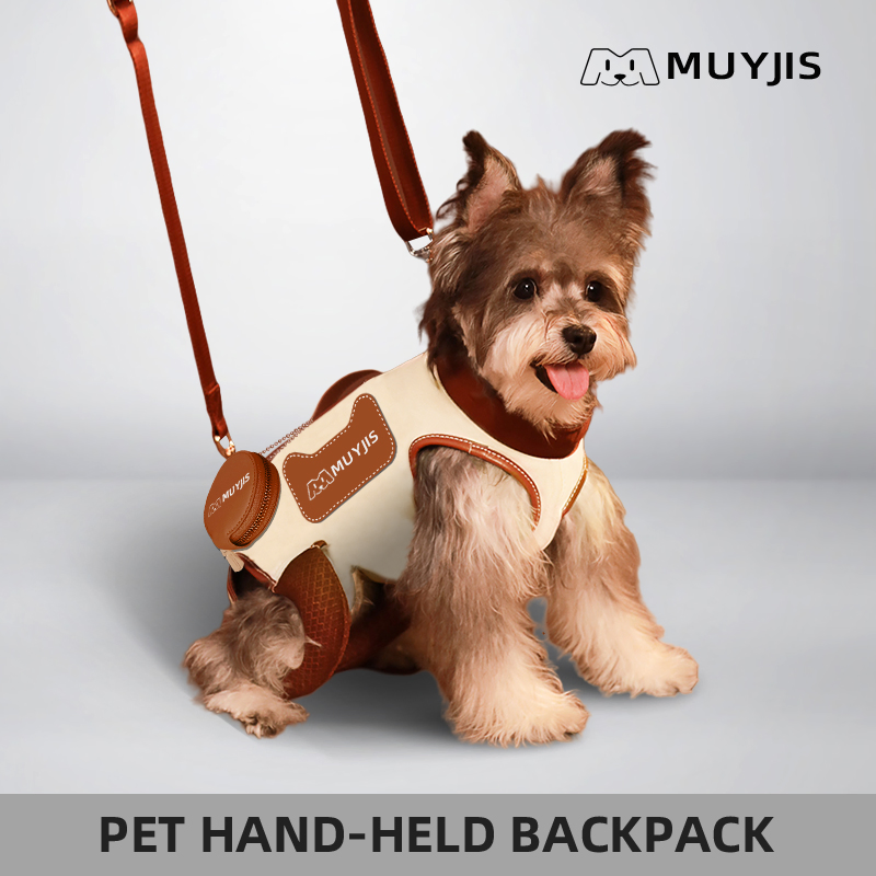 Portable Handheld and Crossbody Carry Pet Travel Carrier Dog Accessories