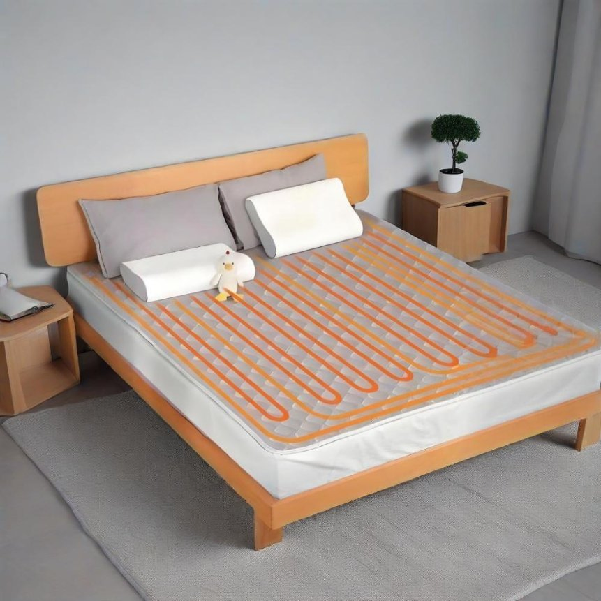 Leak-Proof Design 200*180cm 110V/220V CE Certification Electric Water Warm Blanket for Elderly/Pregnant-Women/Children/Pets