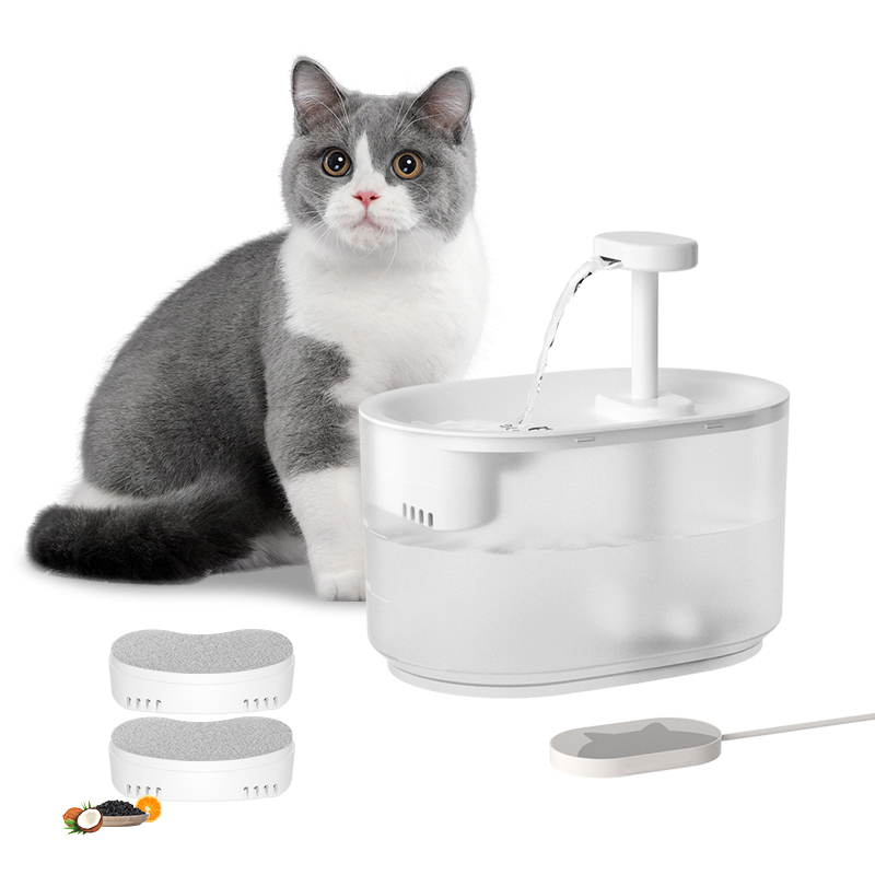 Factory Wholesale Drinking Fountain Pet 1gallon Ultra-Quiet Wireless Cat Water Fountain