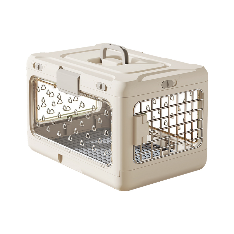 Hard Sided Travel Carrier for Cats and Small Pets Portable Pet Bag