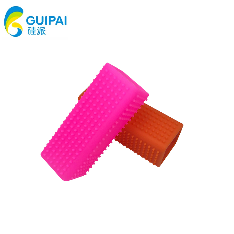 Pet Dog Cat Silicone Rubber Grooming Shower Bath Brush Massage Comb Hair Brush Remover