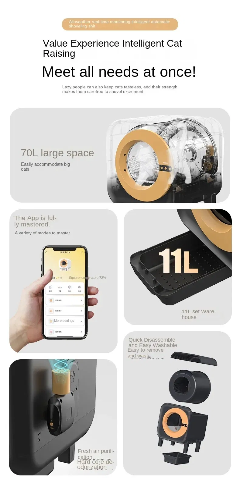 Self Cleaning Cat Litter Box 5