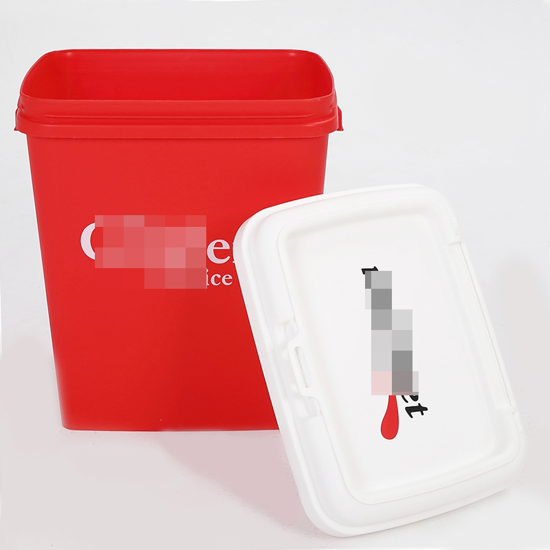 Large Size Reusable Airtight Pet Food Storage Barrel 15kg Customized Label