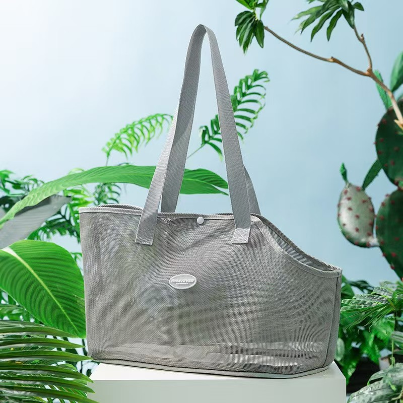 Cozy Fleece Lined Pet Bubble Carrier for Winter Travel