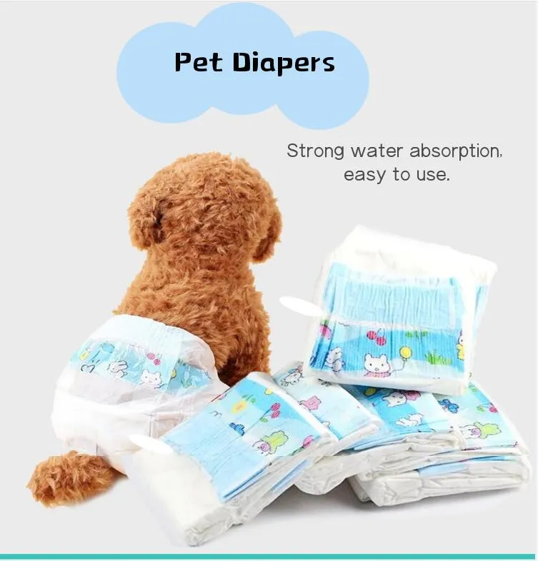 Eco-Friendly Bamboo Pet Diapers