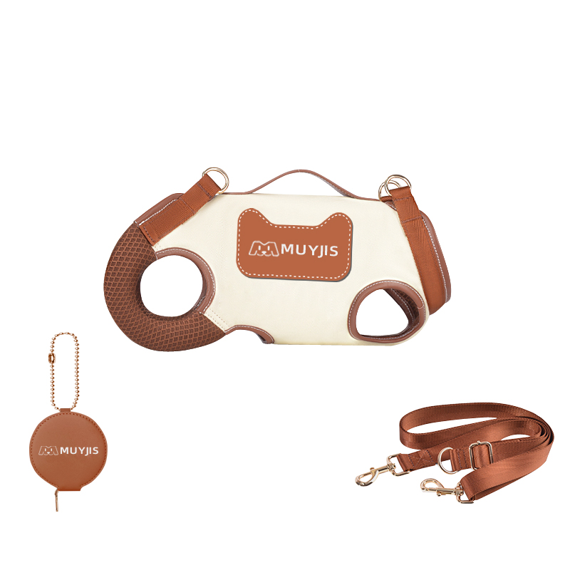 Portable Handheld and Crossbody Carry Pet Travel Carrier Dog Accessories