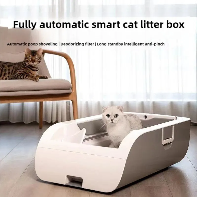 Automatic Self-Cleaning Cat Litter Box