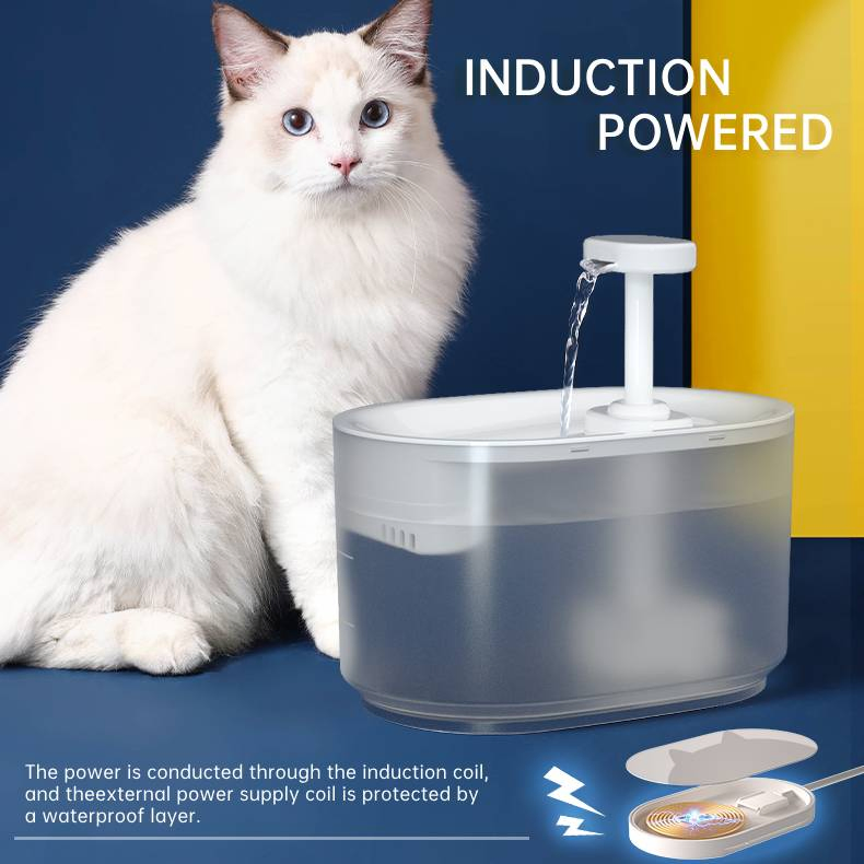 Factory Wholesale Drinking Fountain Pet 1gallon Ultra-Quiet Wireless Cat Water Fountain