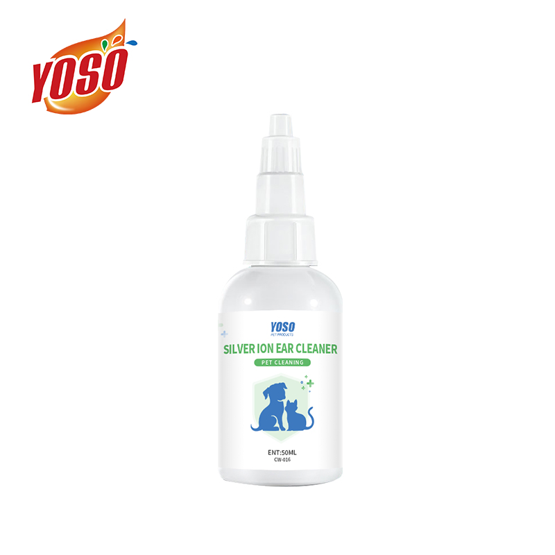 50ml Pet Silver Clear Ear Care Solution Silver Ion Ear Cleaner